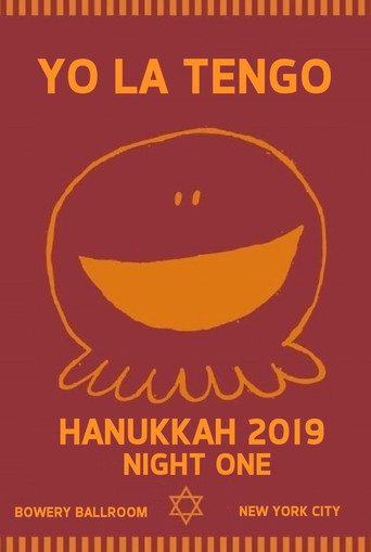 Movie poster for Yo La Tengo: Hanukkah 2019 - Night One (2019)