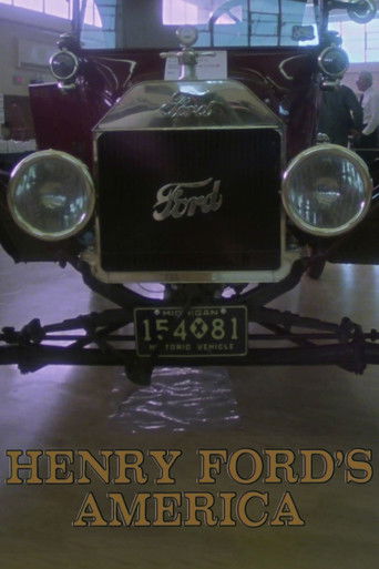 Henry Ford's America poster