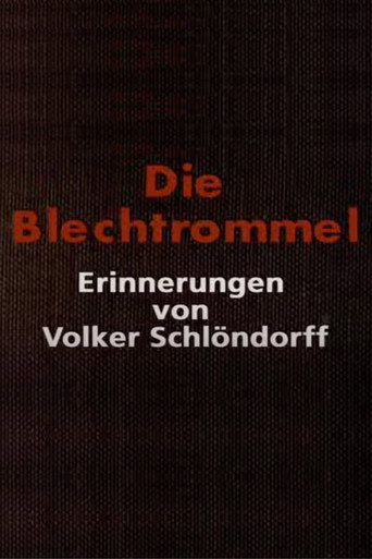 Movie poster for Volker Schlöndorff Remembers The Tin Drum (2001)