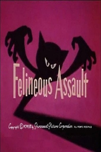 Movie poster for Felineous Assault (1959)