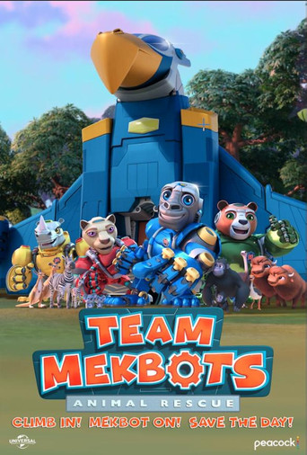 Series poster for Team Mekbots: Animal Rescue (2025)