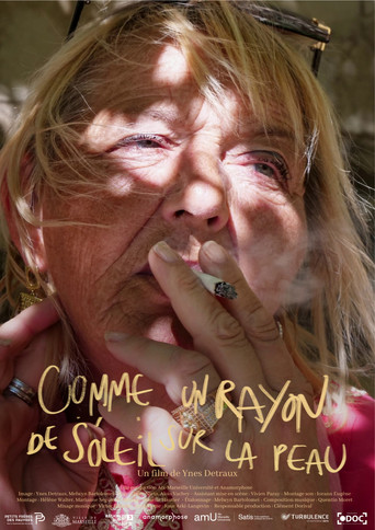 Movie poster for Comme un rayon de soleil sur la peau (2025)