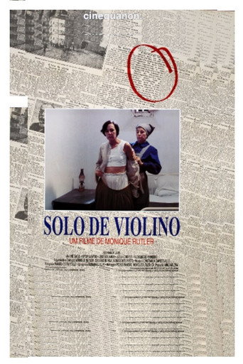 Solo de Violino poster