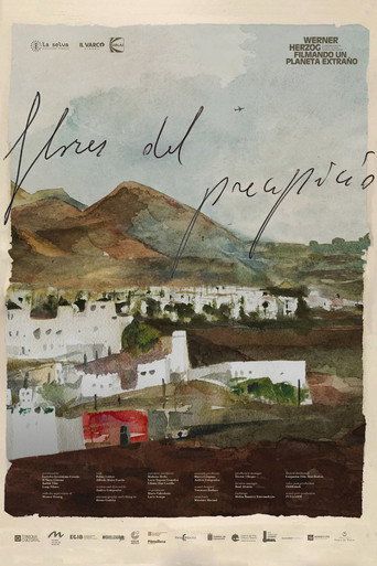 Flores del precipicio poster