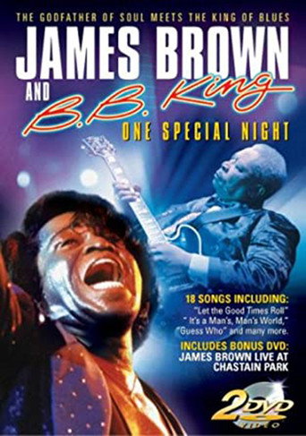 Movie poster for James Brown & BB King: One Special Night (1985)
