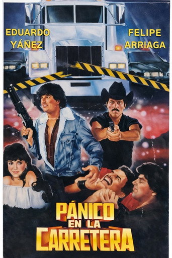 Panico en la carretera poster