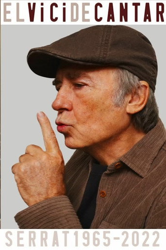 Movie poster for Joan Manuel Serrat: El vicio de cantar (1965-2022) (2022)