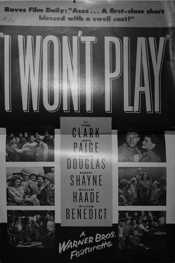 Movie poster for I Won't Play (1944)