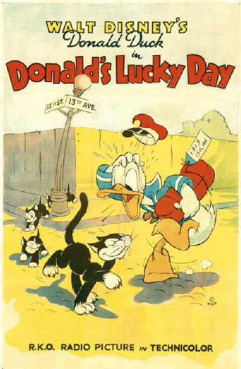 Movie poster for Donald's Lucky Day (1939)