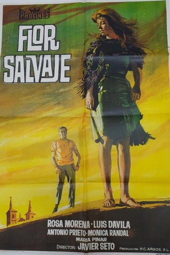 Movie poster for Flor salvaje (1965)