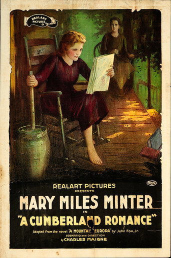 Movie poster for A Cumberland Romance (1920)