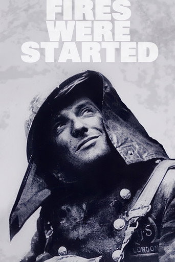 Movie poster for Fires Were Started (1943)