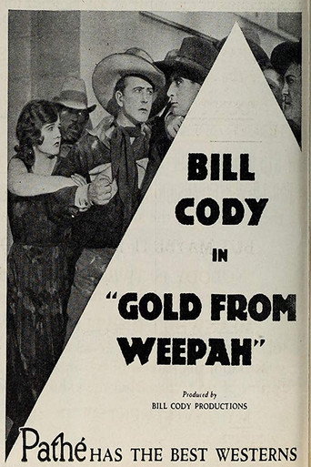 Movie poster for Gold from Weepah (1927)