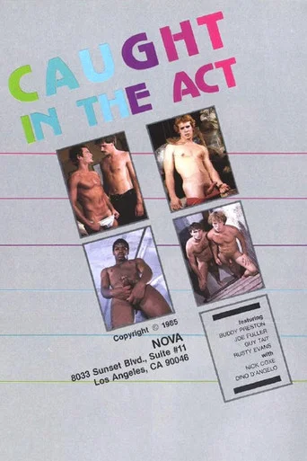 Movie poster for Caught In The Act (1985)