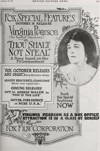 Movie poster for Thou Shalt Not Steal (1917)