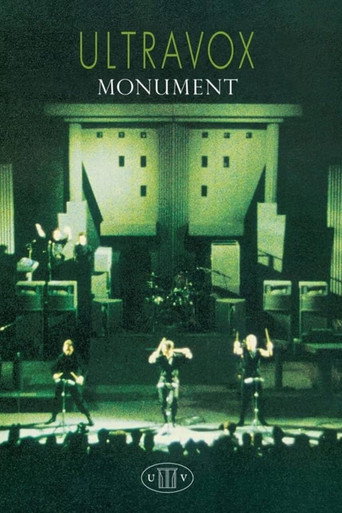 Movie poster for Ultravox: Monument (1983)