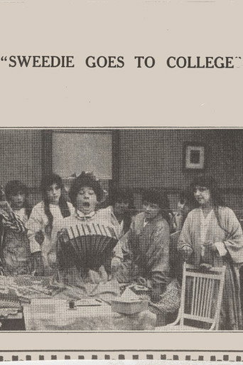 Movie poster for Sweedie Goes to College (1915)