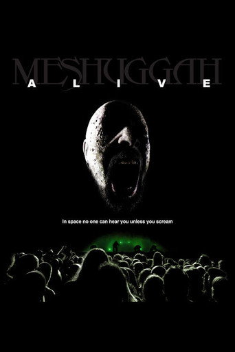 Movie poster for Meshuggah: Alive (2010)