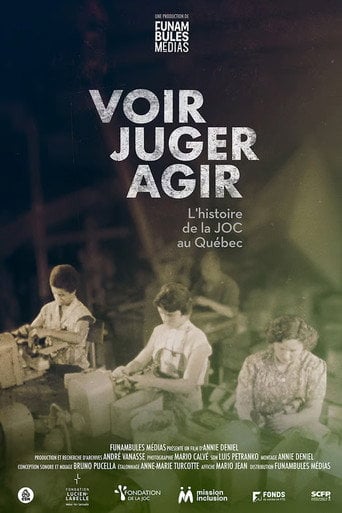 Movie poster for See – Judge – Act: The History of the JOC in Quebec (2026)