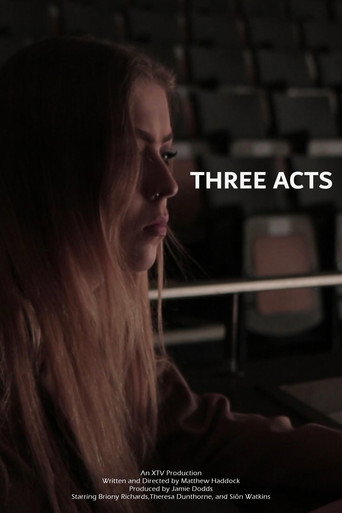 Movie poster for Three Acts (2020)