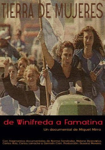 Movie poster for Land of women: From Winifreda to Famatina (2011)