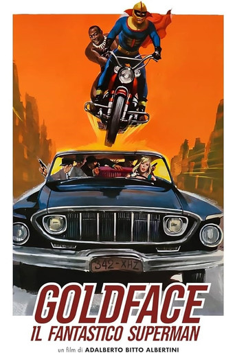 Goldface, the Fantastic Superman poster