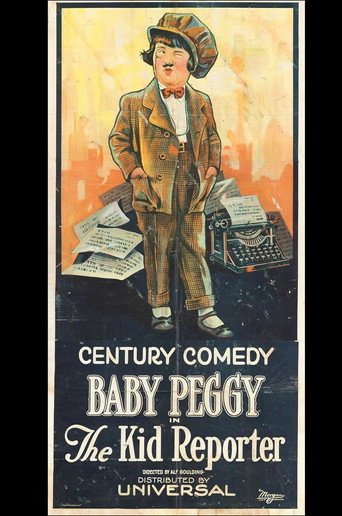 Movie poster for The Kid Reporter (1923)
