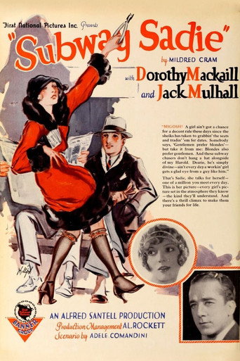 Movie poster for Subway Sadie (1926)