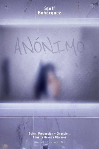 Movie poster for Anónimo (2025)