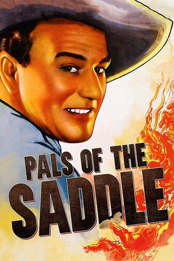 Movie poster for Pals of the Saddle (1938)
