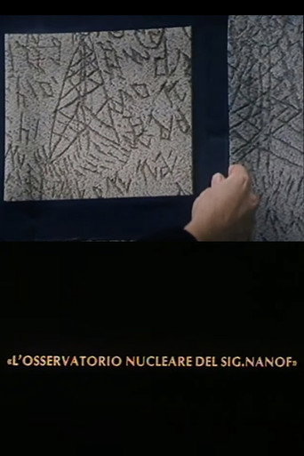 Movie poster for L’osservatorio nucleare del sig. Nanof (1984)