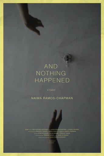 Movie poster for And Nothing Happened (2016)