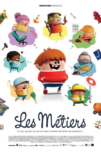 Series poster for Les Métiers (2025)