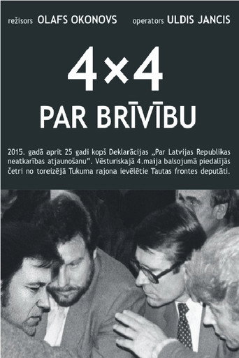 Movie poster for 4x4 For Freedom (2015)