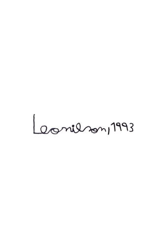 Movie poster for Leonilson, 1993