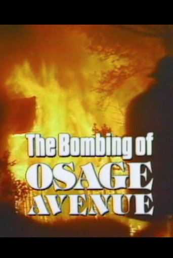 Movie poster for The Bombing of Osage Avenue (1986)