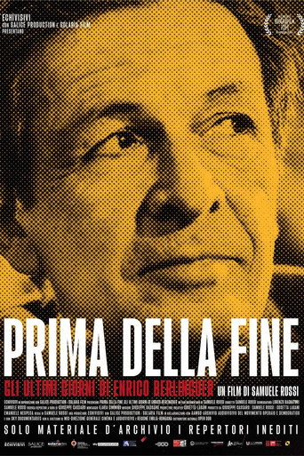 Movie poster for Prima della fine - Gli ultimi giorni di Enrico Berlinguer (2024)