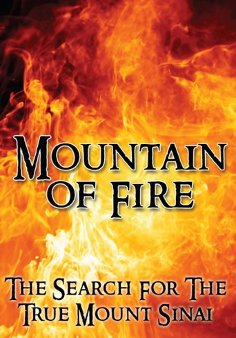 Movie poster for Mountain of Fire: The Search for the True Mount Sinai (2002)