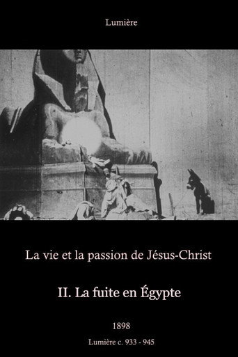 Movie poster for II. La fuite en Égypte (1898)