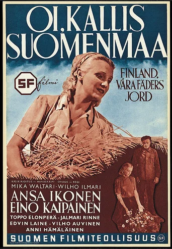 Movie poster for Oi, kallis Suomenmaa (1940)