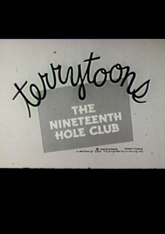 Movie poster for The 19th Hole Club (1936)