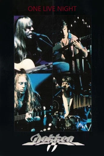 Movie poster for Dokken - One Live Night (2000)