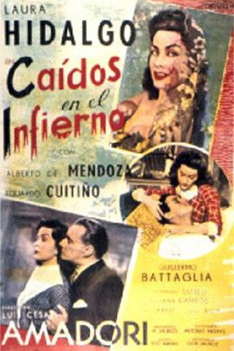 Movie poster for Descent Into Hell (1954)