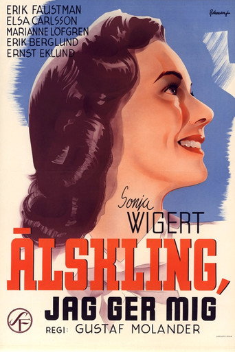Movie poster for Älskling, jag ger mig (1943)