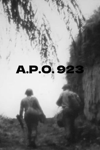A.P.O. 923 poster
