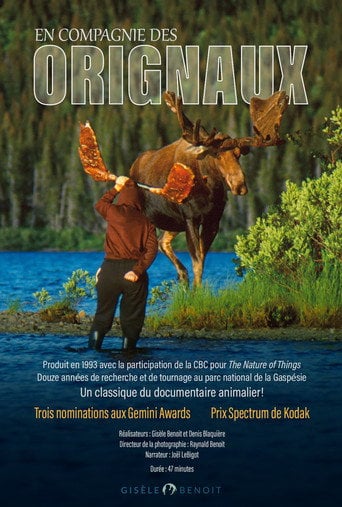 Movie poster for En compagnie des orignaux (1993)
