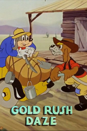 Movie poster for Gold Rush Daze (1939)
