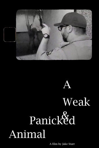 Movie poster for A Weak & Panicked Animal (2024)