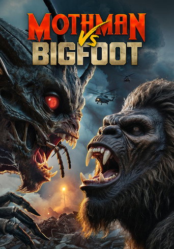 Movie poster for Mothman Vs Bigfoot (2026)