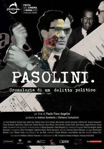 Movie poster for Pasolini. Cronologia di un delitto politico (2023)